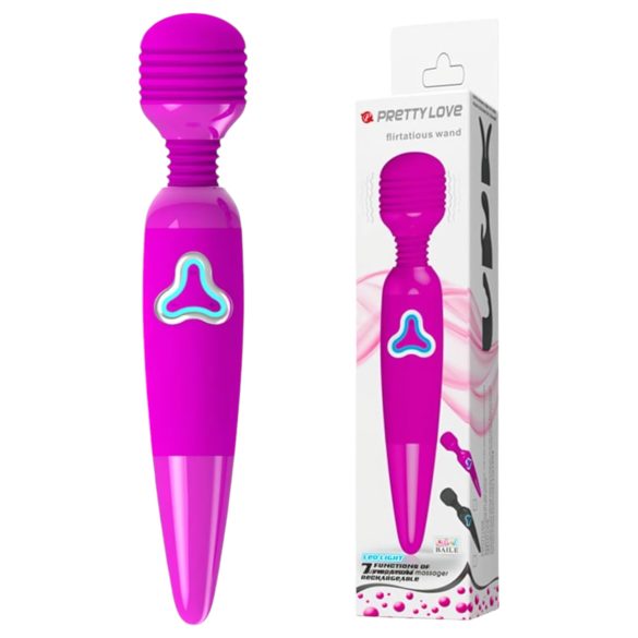 Pretty Love Wand - akumulatorski masažer vibrator (ljubičasto)