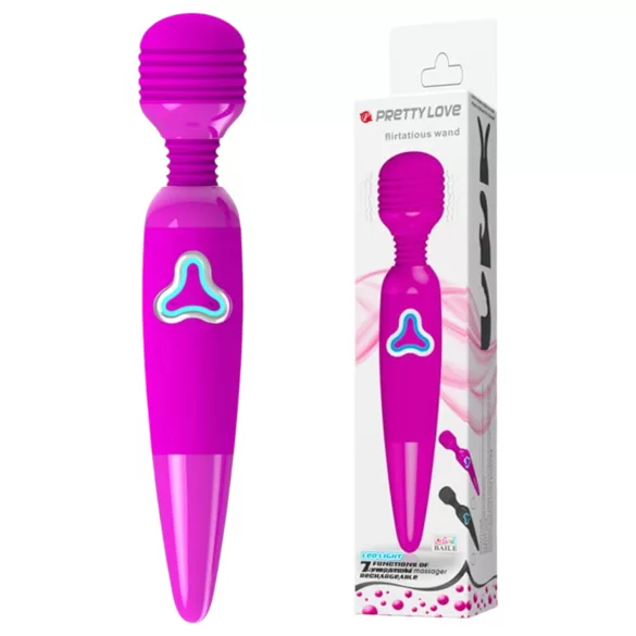 Pretty Love Wand - akumulatorski masažer vibrator (ljubičasto)