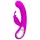 Pretty Love Webb - vibrator sa stimulatorom klitorisa (pink)