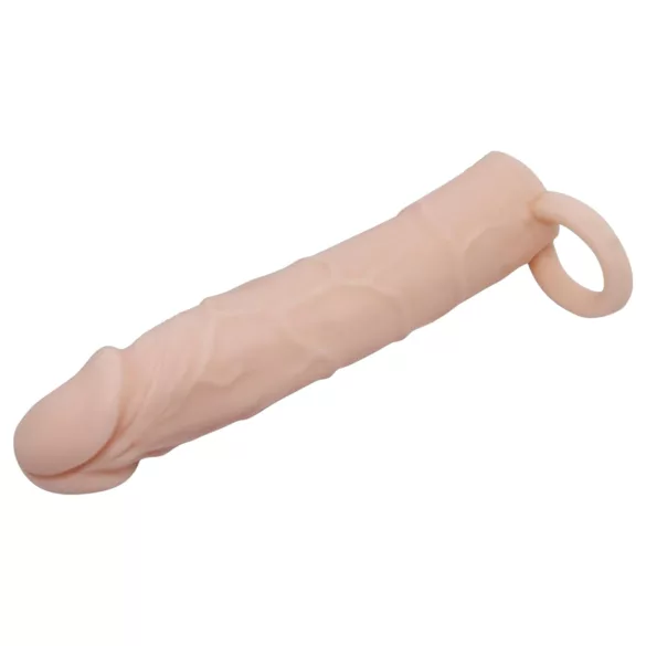 Pretty Love - Navlaka za penis s prstenom (prirodna)