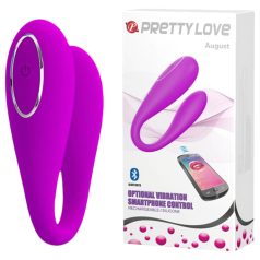   Pretty Love August - pametan G-tačka i klitoris vibrator (pink)