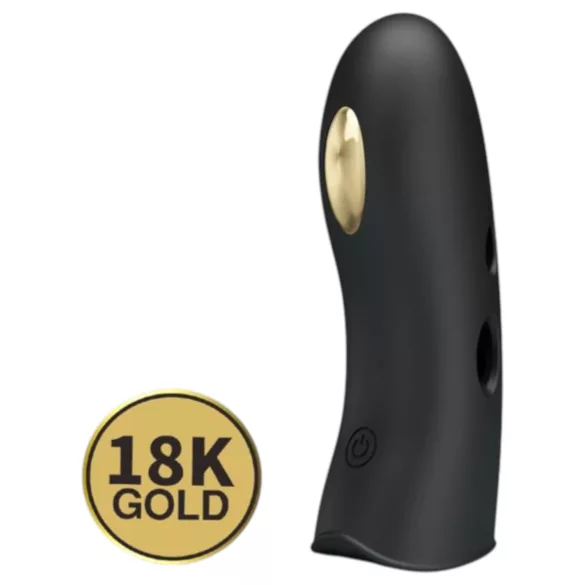 Pretty Love Marico - elektro stimulacioni vibrator za prst (crni)