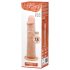 Baile Barbara Calvin - realistični vibrator - 20cm (natur)