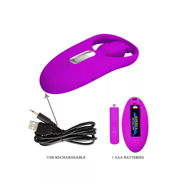 Pretty Love Divlji Zeka - vibrator za klitoris (roze)