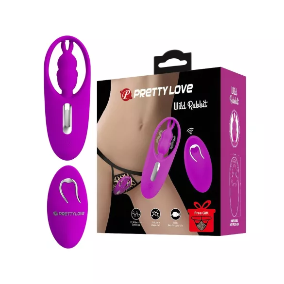 Pretty Love Divlji Zeka - vibrator za klitoris (roze)