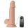 Baile Zebulon - realistični vibrator sa testisima - 19 cm (prirodna boja)