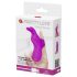 Pretty Love Bunny - zečiji prstni vibrator (ljubičasti)