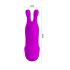Pretty Love Bunny - zečiji prstni vibrator (ljubičasti)