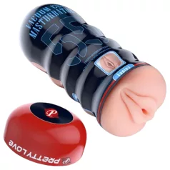   Pretty Love Vacuum Cup - реалистична вештачка вагина мастурбатор (боја коже)