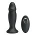 MR. PLAY - crni bežični analni vibrator, punjiv