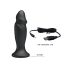 MR. PLAY - crni bežični analni vibrator, punjiv