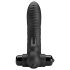 Pretty Love Vance - crni prstni vibrator sa stimulacijom klitorisa