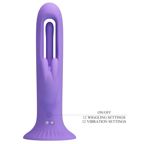 Pretty Love Killmoulis - G-tačka i lizajući vibrator (ljubičasti)