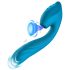 Vibeconnect - vodootporni G-tačka vibrator i klitoralni stimulator (plavi)