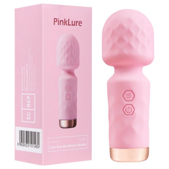 Vibeconnect - bežični, vodootporni mini masažer vibrator (roze)