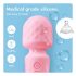 Vibeconnect - bežični, vodootporni mini masažer vibrator (roze)