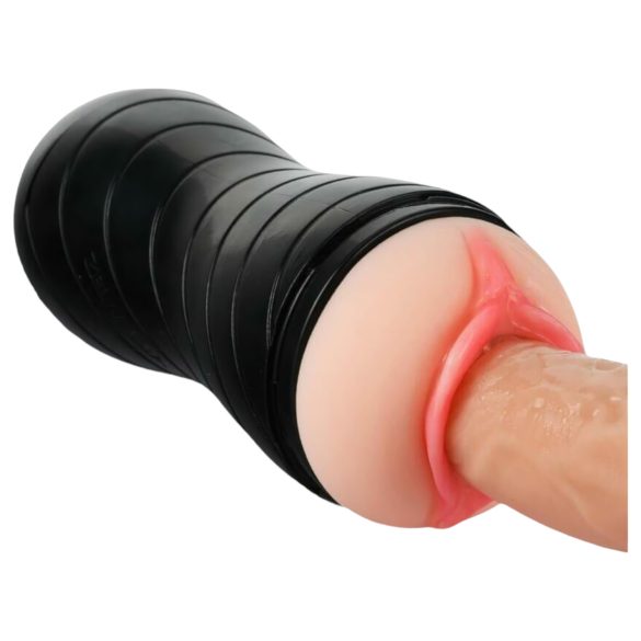 Vibeconnect - prirodna usta i crna vagina masturbator