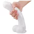 Seksi HD Martin - dildos sa vakumom, sa testisima i jaja (bela)