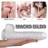 Seksi HD Martin - dildos sa vakumom, sa testisima i jaja (bela)