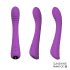 Sex HD Sunshine - akumulatorski G-tačka vibrator sa brazdama (ljubičasti)