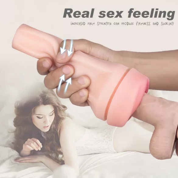 Sex HD Marcus - Realistična Vagina u Futroli (Crno-Prirodna)