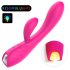 Sex HD Muses - vodootporni grejni vibrator, roze boje