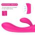 Sex HD Muses - vodootporni grejni vibrator, roze boje