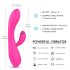 Sex HD Muses - vodootporni grejni vibrator, roze boje