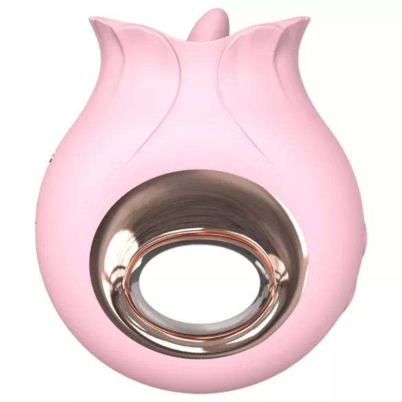 Seksi HD Francuski Poljubac - lizljivi vibrator (roze)