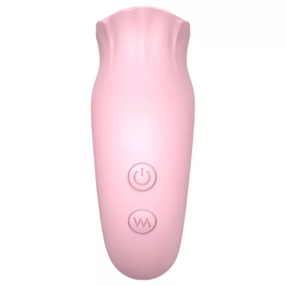 Seksi HD Francuski Poljubac - lizljivi vibrator (roze)