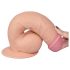Lovetoy Ultra Soft – fleksibilni, realistični dildo – 21,5 cm (natur)