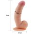Lovetoy Ultra Soft – fleksibilni, realistični dildo – 21,5 cm (natur)