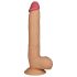 Lovetoy King-Size - prirodni dildo sa vakumom, 25cm.
