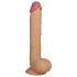 Lovetoy King-Size - prirodni dildo sa vakumom, 25cm.
