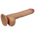 Lovetoy King-Size - prirodni dildo sa vakumom, 25cm.