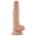 Lovetoy Real Extreme - realistični dildo sa vakuumom - 21cm (natur)
