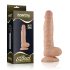 Lovetoy Real Extreme - realistični dildo sa vakuumom - 21cm (natur)