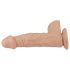 Lovetoy Real Extreme - sa vakuum bazom - 23cm (prirodno)