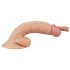 Lovetoy Real Extreme - dilda sa vakumskim postoljem, 19cm, prirodna boja