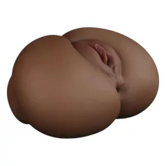   Lovetoy Streetgirl's 12 - realistično torzo vagine sa tangama (tamna boja)