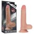 Lovetoy Natura Penis - Dvostruki prirodni dildo 18cm (prirodno)