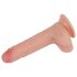 Lovetoy Natura Penis - Dvostruki prirodni dildo 18cm (prirodno)