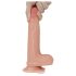 Lovetoy Natura Penis - Dvostruki prirodni dildo 18cm (prirodno)