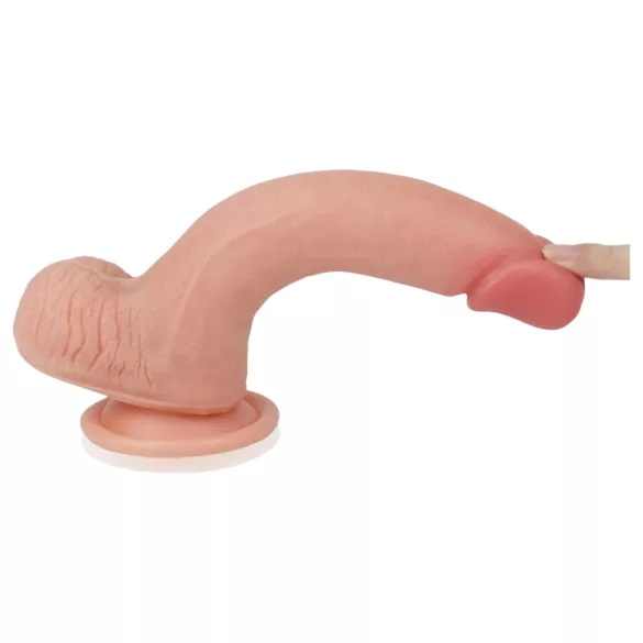Lovetoy Prirodni penis - dvostruka tekstura 20cm (natur)