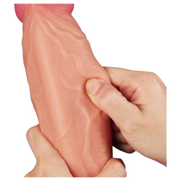 Lovetoy Prirodni Penis - dvostruko realan dildо - 25cm (prirodan)