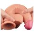 Lovetoy Prirodni Penis - dvostruko realan dildо - 25cm (prirodan)