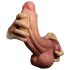 Lovetoy - Dvostruki realistični dildo - 26cm (natur)