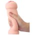 Lovetoy - masturbator za vaginu i anus (natur)