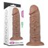 Lovetoy Chubby - realistično dildo sa vakumom - 25cm (natur)
