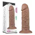 Lovetoy Chubby - realistično dildo sa vakumom - 25cm (natur)